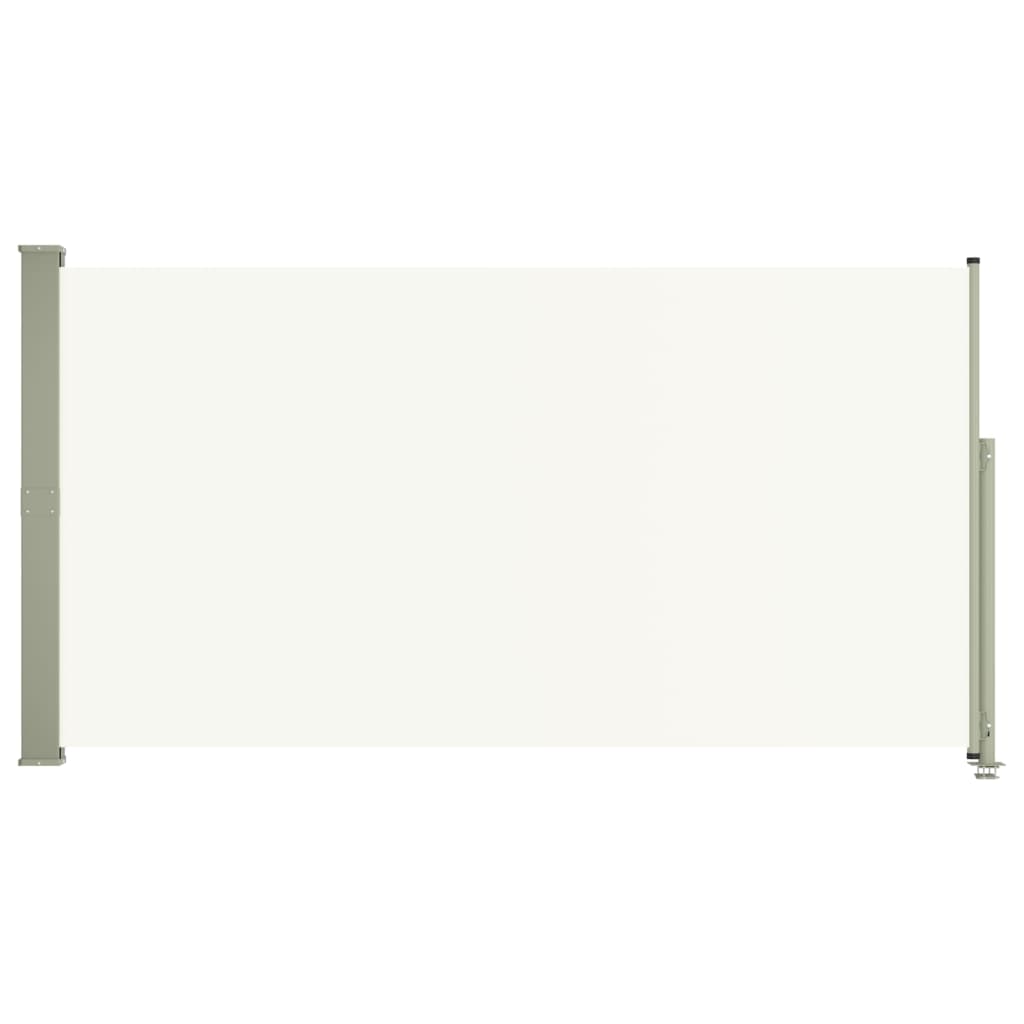 Vidaxl haveskærm Udvidelig 160x300 cm creme -farvet