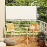 Vidaxl haveskærm Udvidelig 160x300 cm creme -farvet