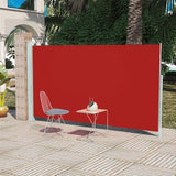 Vidaxl haveskærm Udvidelig 160x300 cm rød