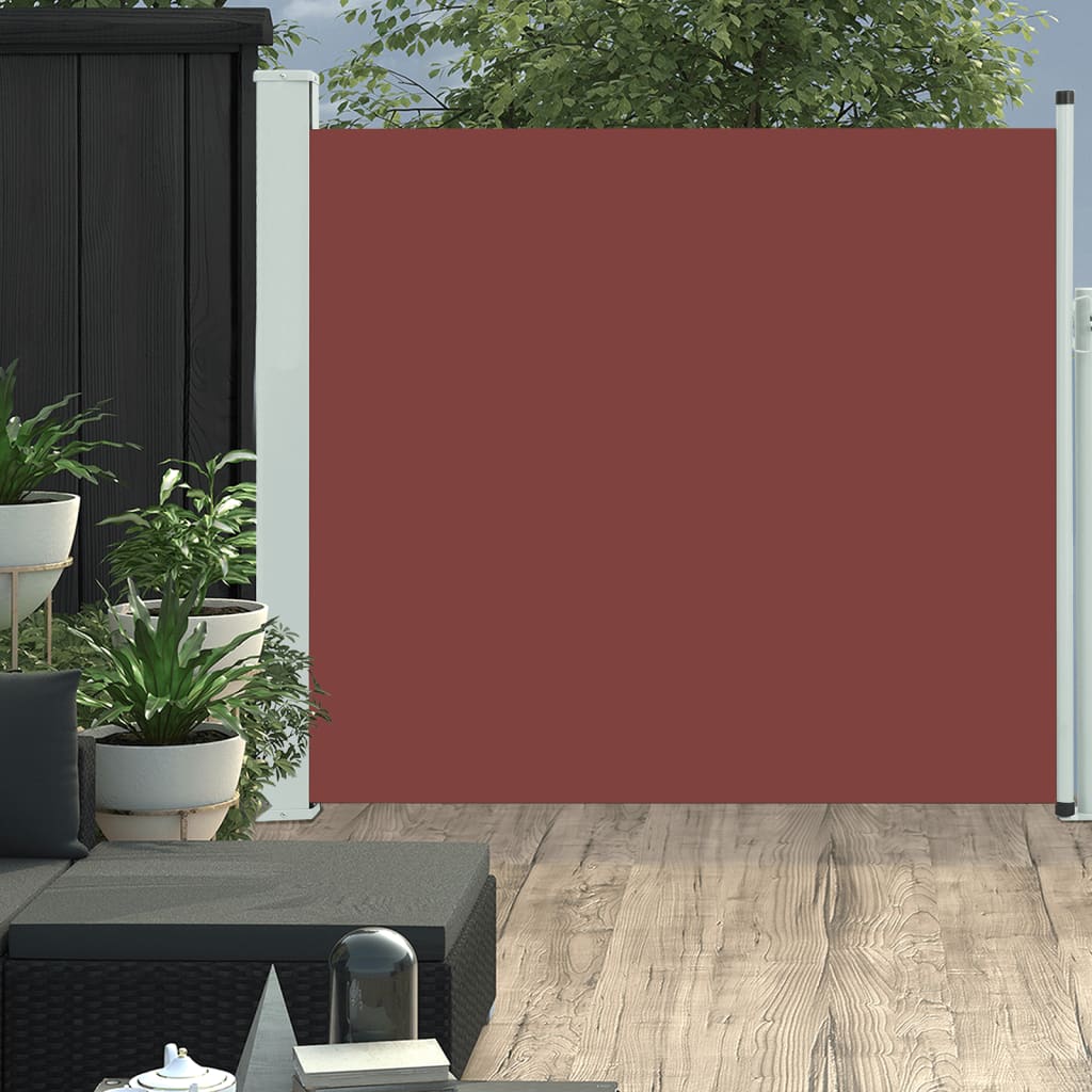Vidaxl Haveskærm Udvidelig 170x300 cm brun