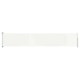 Vidaxl haveskærm Udvides 117x600 cm creme -farvet