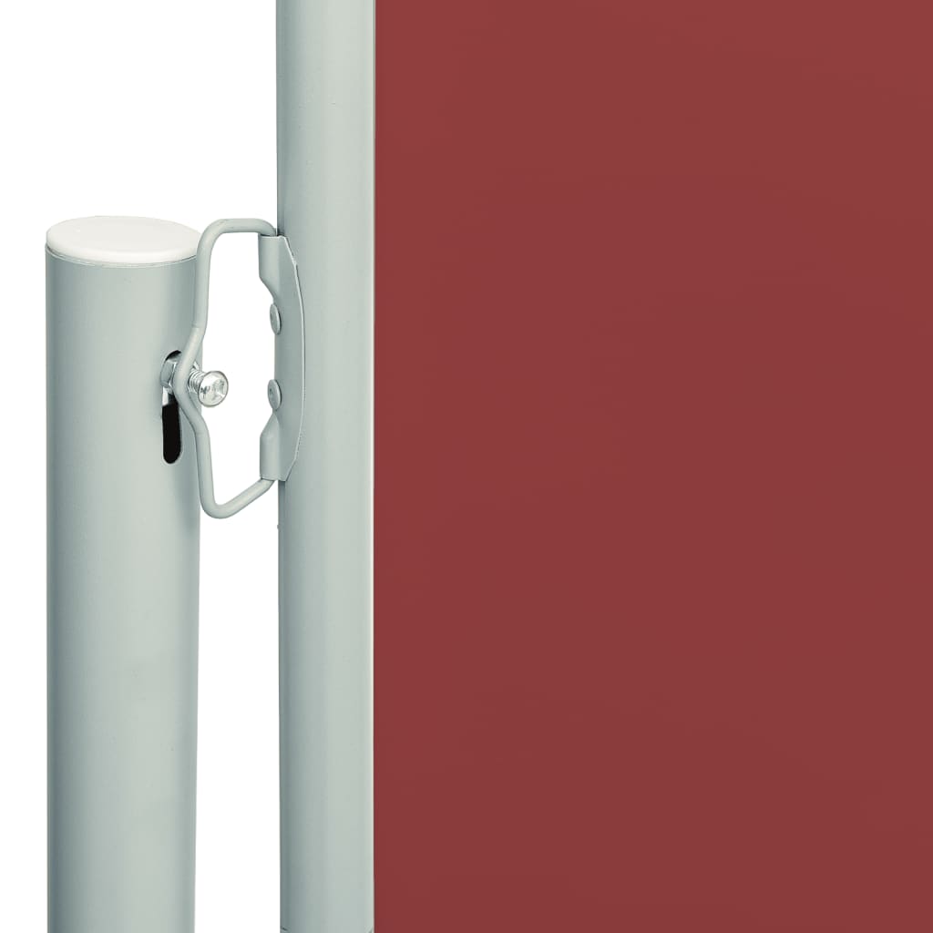 Vidaxl Haveskærm Udvidelig 117x600 cm rød