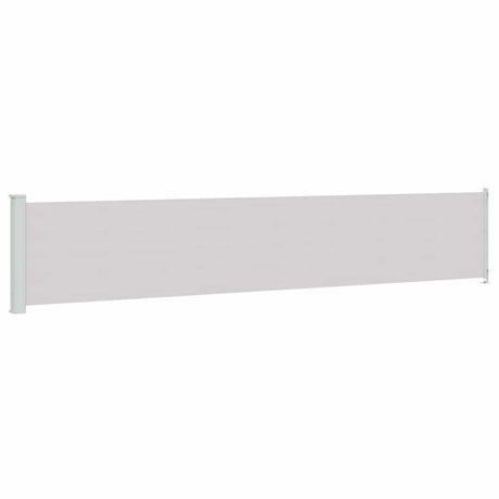 Vidaxl Haveskærm Udvides 117x600 cm grå