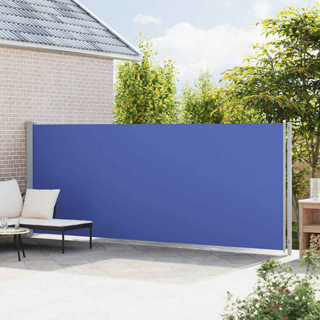 Vidaxl Haveskærm Udvidelig 180x600 cm blå
