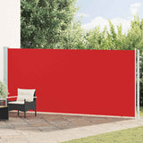 Vidaxl haveskærm Udvidelig 180x600 cm rød