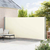 Vidaxl haveskærm Udvidelig 200x600 cm creme