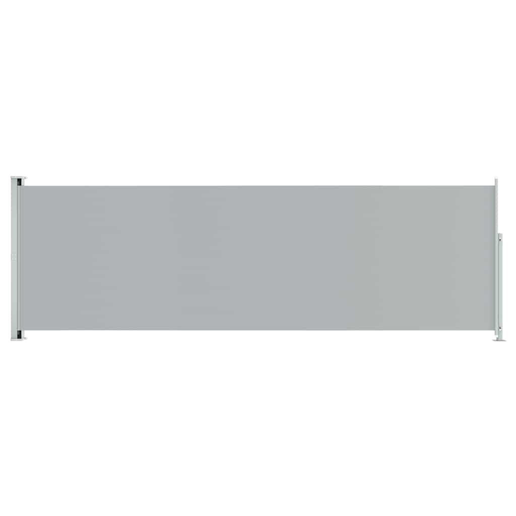 Vidaxl haveskærm Udvidelig 200x600 cm grå