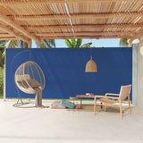 Vidaxl Haveskærm Udvidelig 220x600 cm blå