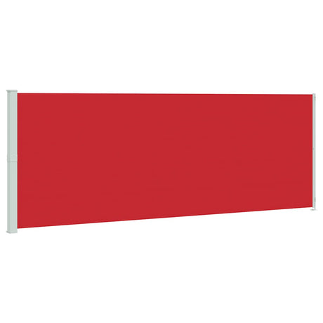 Vidaxl haveskærm Udvidelig 220x600 cm rød