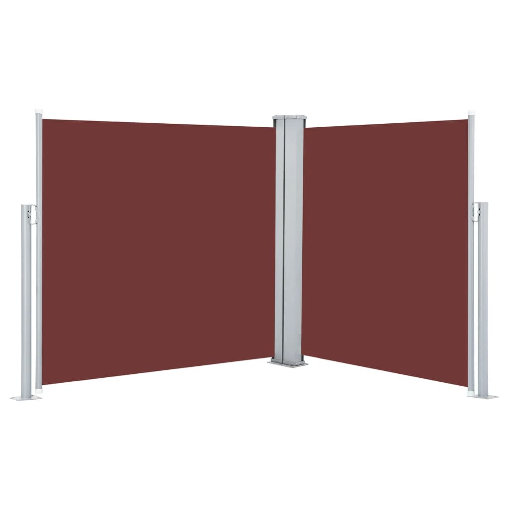 Vidaxl forrude udvides 117x600 cm brun