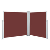 Vidaxl forrude udvides 117x600 cm brun