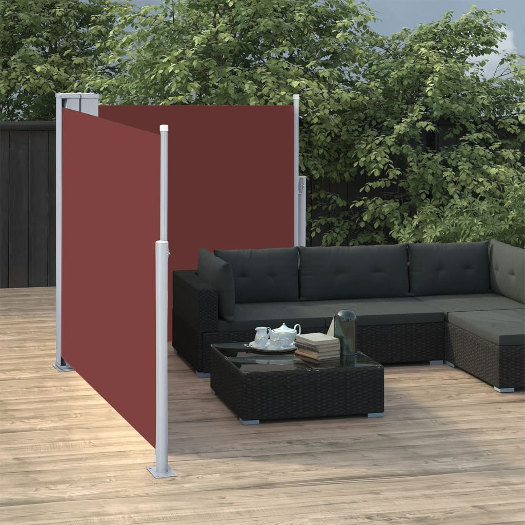 Vidaxl forrude udvides 117x600 cm brun