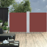 Vidaxl forrude udvides 117x600 cm brun