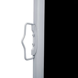 Vidaxl forrude udvides 160x600 cm sort