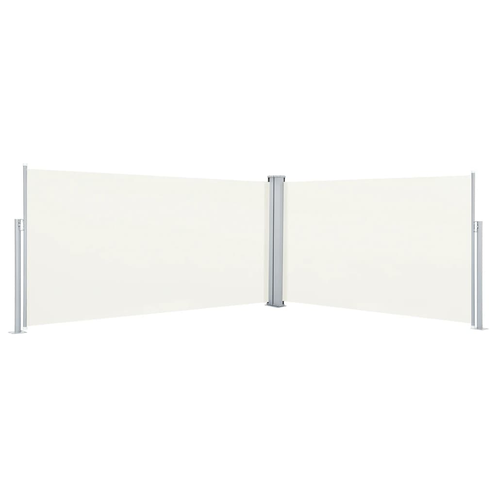 Vidaxl forrude udvides 160x600 cm creme -farvet