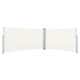 Vidaxl forrude udvides 160x600 cm creme -farvet