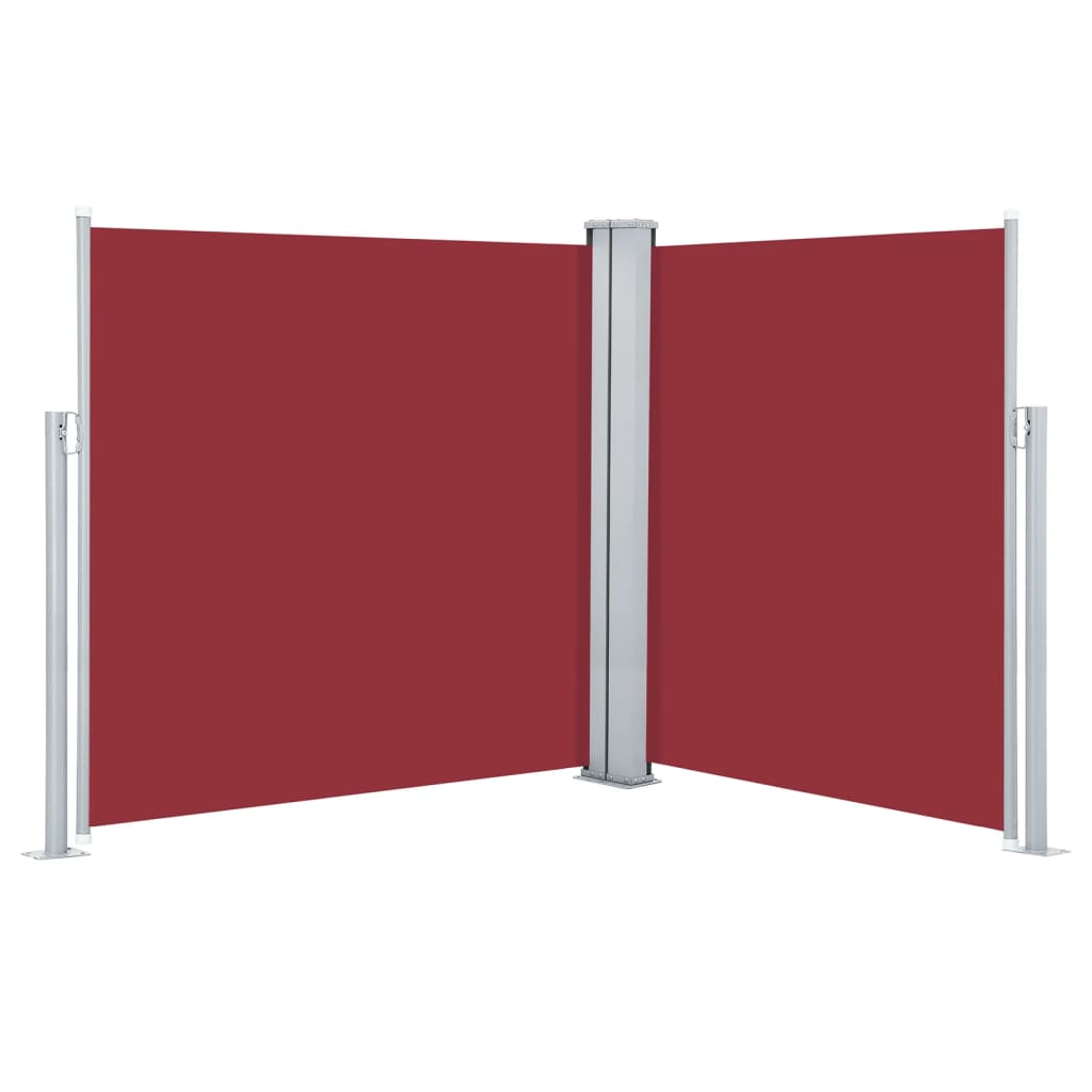 Vidaxl forrude udvides 160x600 cm rød