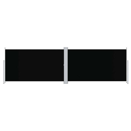 Vidaxl forrude udvides 180x600 cm sort