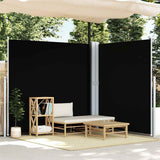 Vidaxl forrude udvides 200x600 cm sort