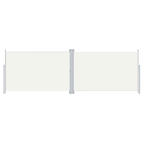 Vidaxl forrude udvides 200x600 cm creme -farvet