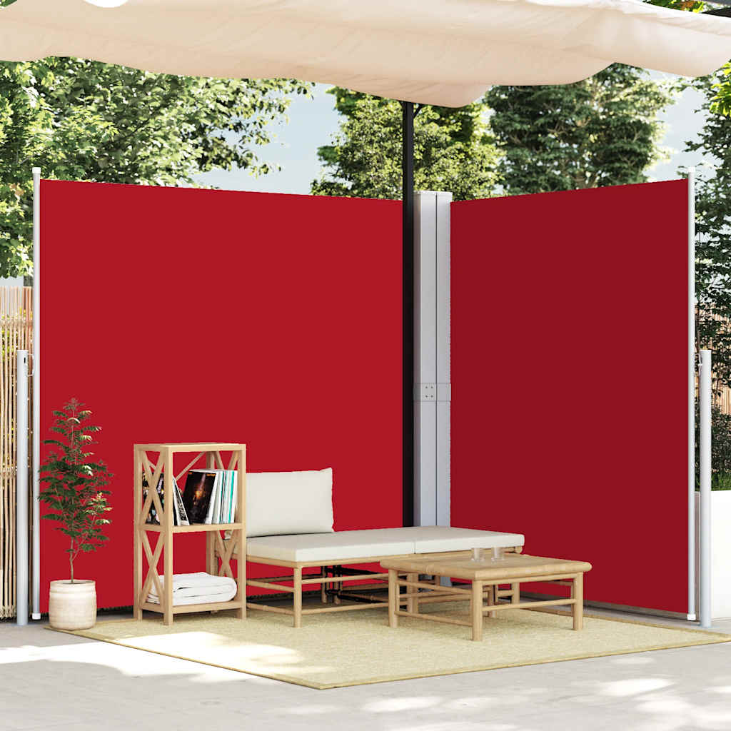Vidaxl forrude udvides 220x600 cm rød