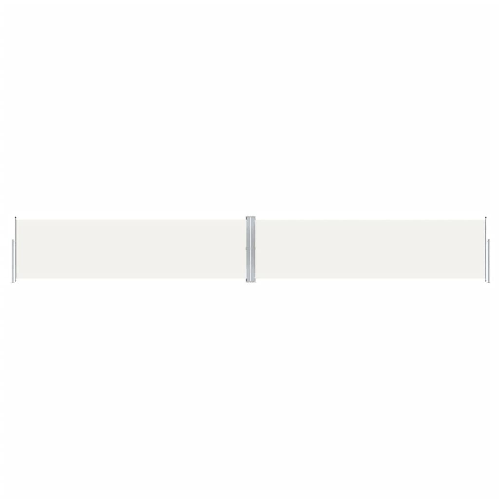 Vidaxl forrude udvides 140x1000 cm creme -farvet