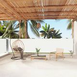 Vidaxl forrude udvides 140x1000 cm creme -farvet