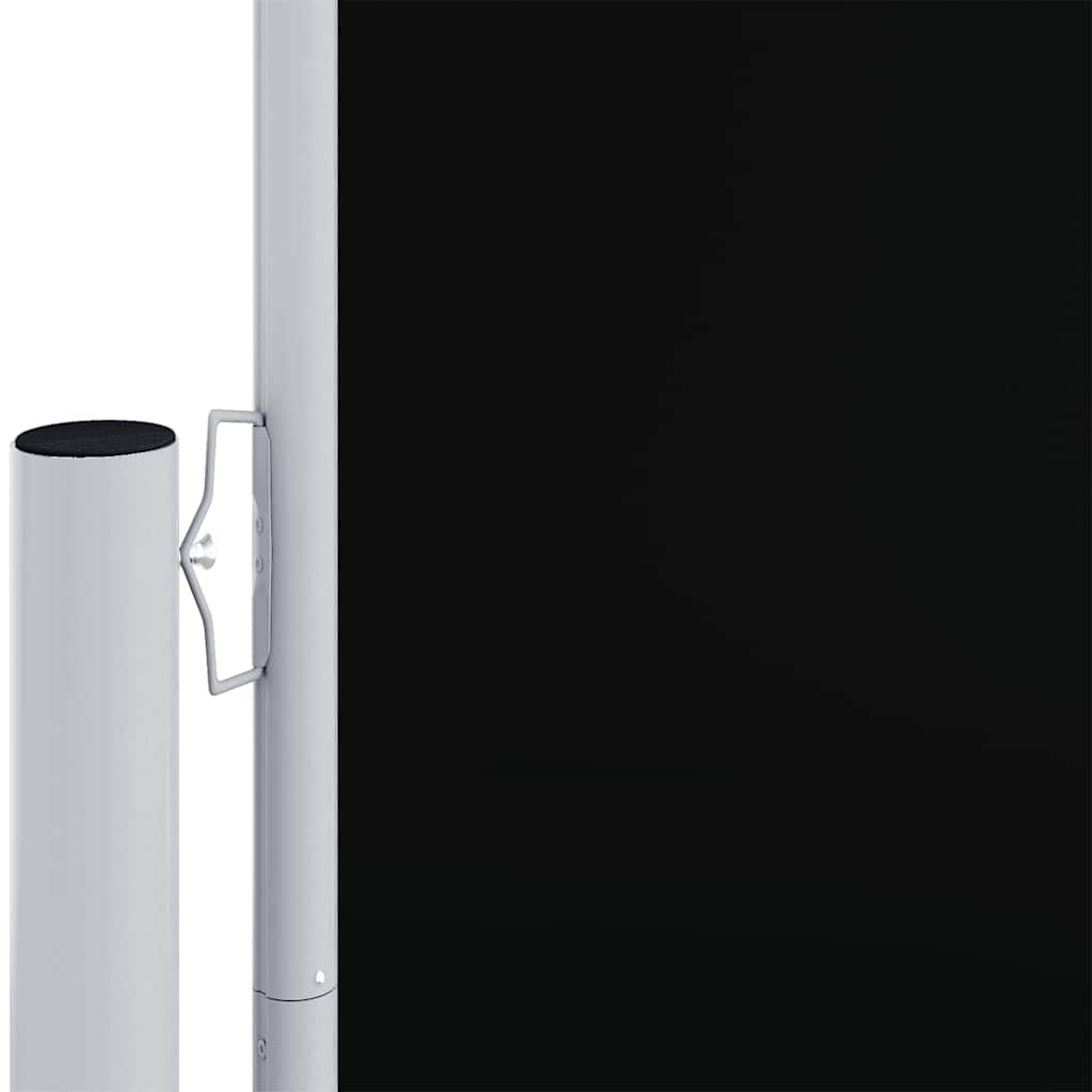 Vidaxl forrude udvides 160x1000 cm sort