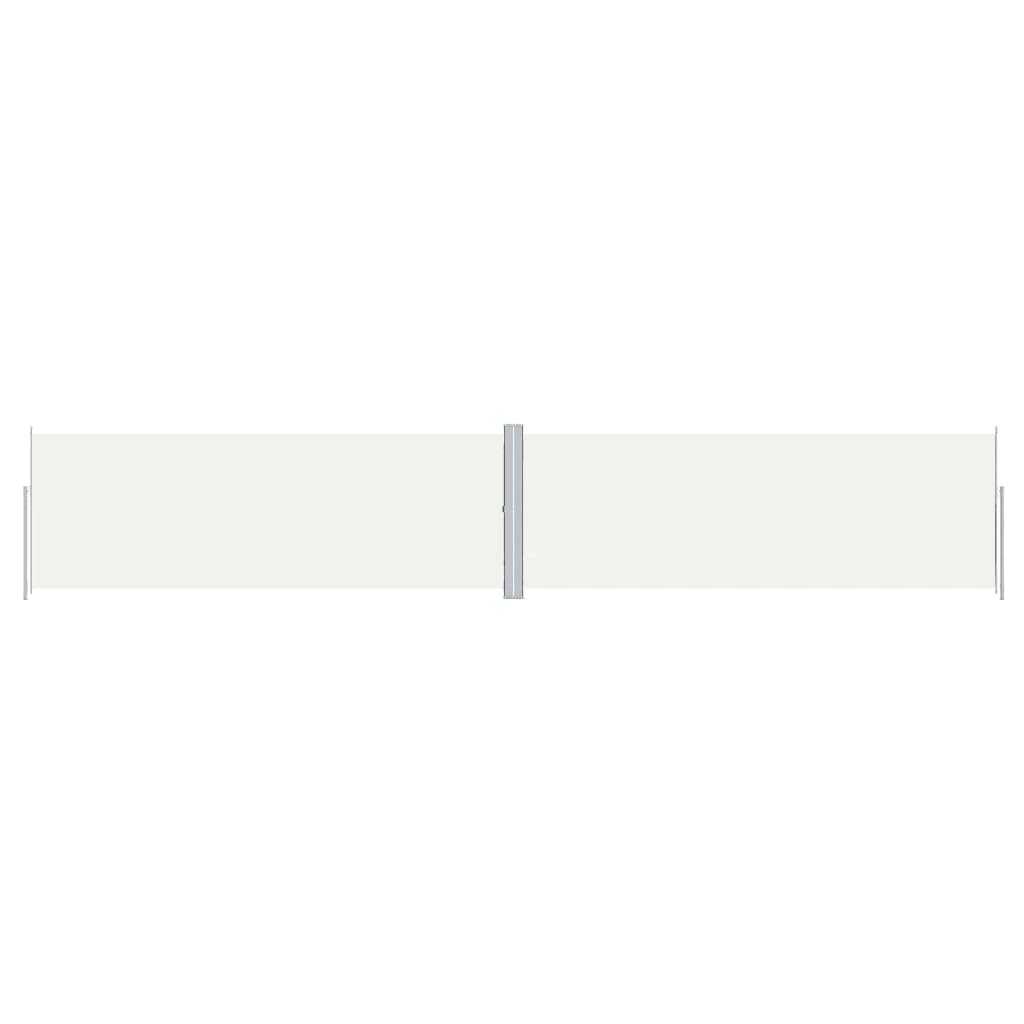 Vidaxl forrude udvides 180x1000 cm sort
