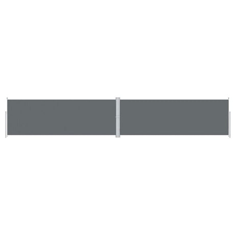 Vidaxl forrude udvides 180x1000 cm antracit -farvet