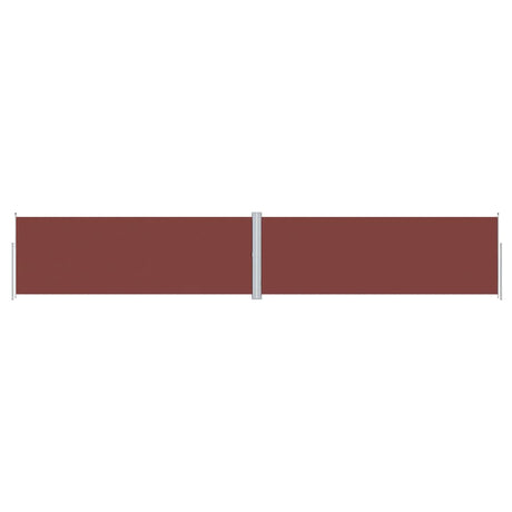 Vidaxl forrude udvides 180x1000 cm brun