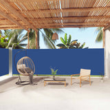 Vidaxl forrude udvides 180x1000 cm blå