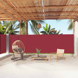 Vidaxl forrude udvides 180x1000 cm rød