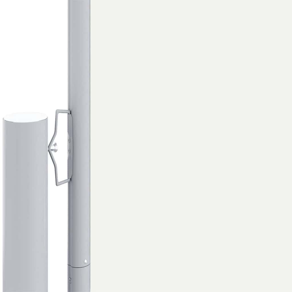 Vidaxl forrude Udvidelig 200x1000 cm creme -farvet