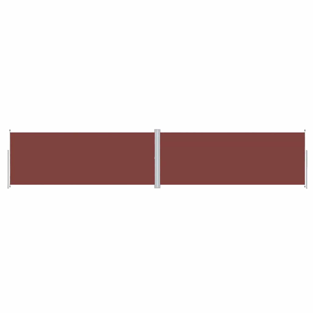 Vidaxl forrude udvides 200x1000 cm brun