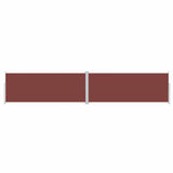 Vidaxl forrude udvides 200x1000 cm brun