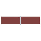 Vidaxl forrude udvides 220x1000 cm brun