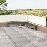 Vidaxl forrude udvides 117x1200 cm creme -farvet