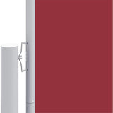 Vidaxl forrude udvides 117x1200 cm rød