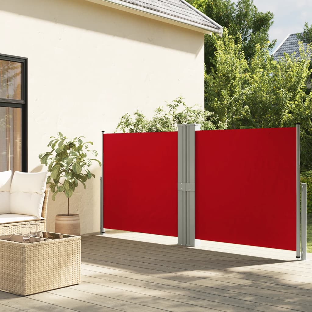 Vidaxl forrude udvides 140x1200 cm rød