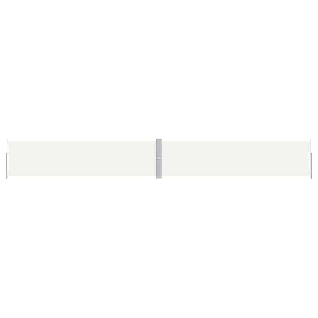 Vidaxl forrude udvides 160x1200 cm creme -farvet