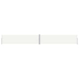 Vidaxl forrude udvides 160x1200 cm creme -farvet