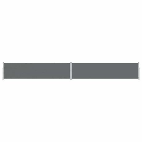 Vidaxl forrude Udvides 160x1200 cm Anthracite -farvet