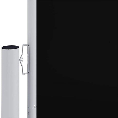 Vidaxl forrude udvides 180x1200 cm sort
