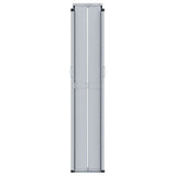 Vidaxl forrude udvides 180x1200 cm sort