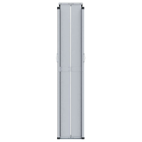 Vidaxl forrude udvides 180x1200 cm sort