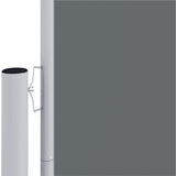 Vidaxl forrude udvides 180x1200 cm antracit -farvet