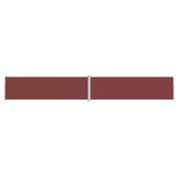 Vidaxl forrude udvides 180x1200 cm brun