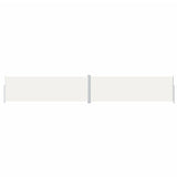Vidaxl forrude Udvidelig 200x1200 cm creme -farvet