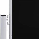Vidaxl forrude udvides 220x1200 cm sort